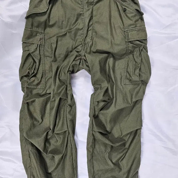 [BUNJANG] US Army Cargo Pants Silver Zipper Size 32 / 미군팬츠은지퍼