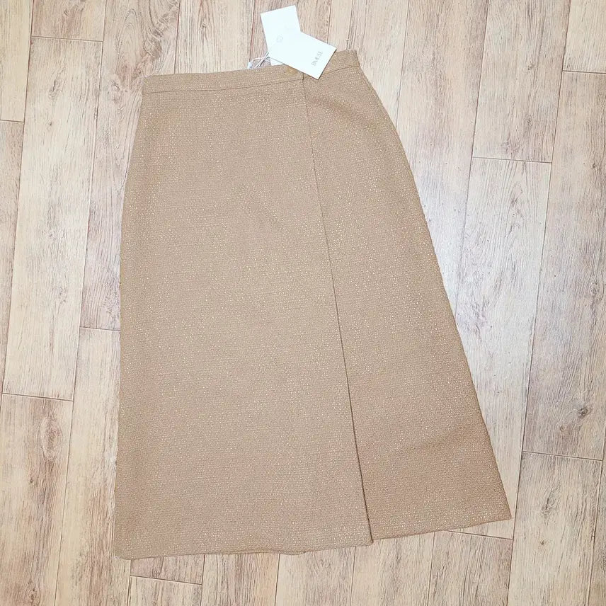 [BUNJANG] B.MUSE Venet Beige Tweed Skirt / 비뮤즈(B.MUSE) 베뉴엣 베이지 트위드스커트 55,66 새상품