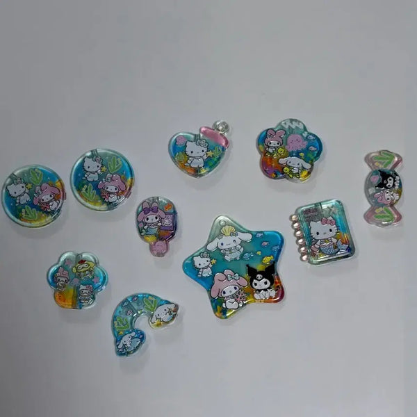 [BUNJANG] Sanrio Bead Pendant Set / 산리오 비즈 팬던트 세트