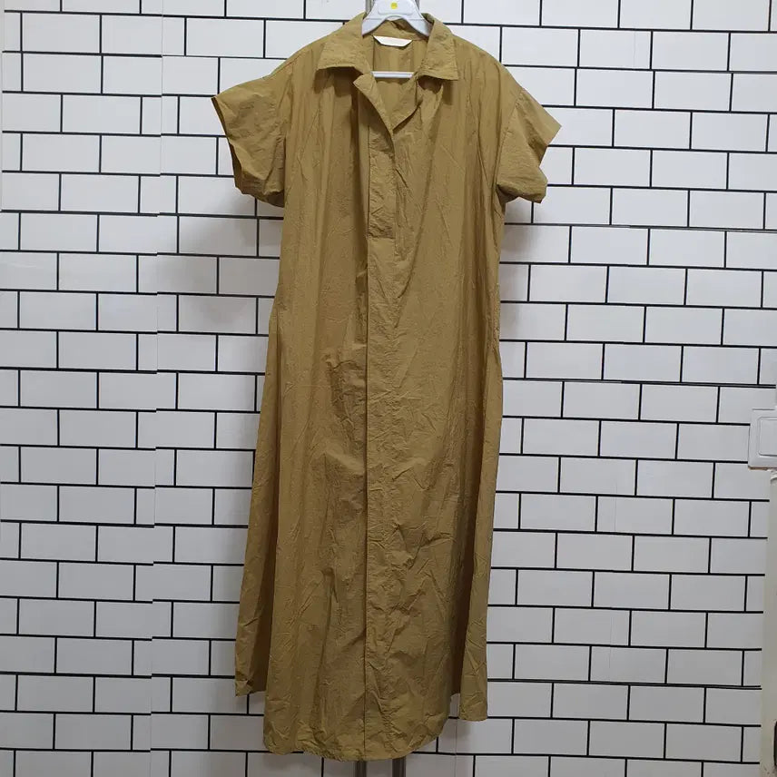 [BUNJANG] Crinkly Long Dress / 노-88 바스락 롱원피스
