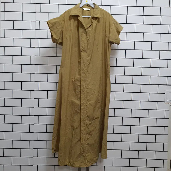 [BUNJANG] Crinkly Long Dress / 노-88 바스락 롱원피스