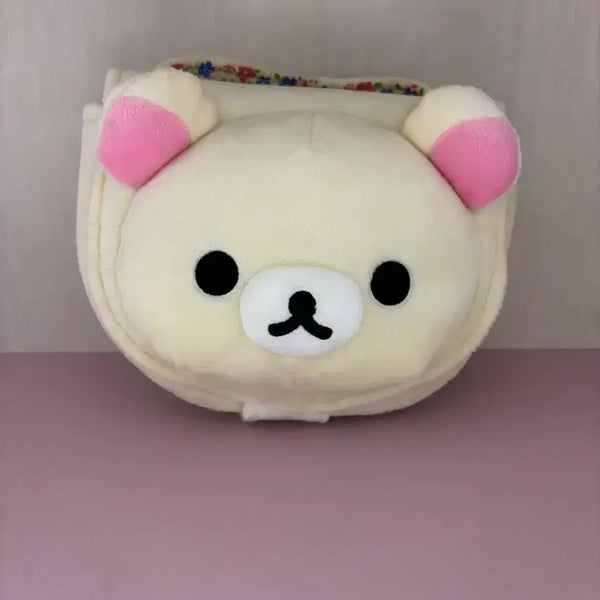[BUNJANG] Rilakkuma Ko Rilakkuma Classic Face Pouch / 희귀&유일매물) 코리락쿠마 고전 얼굴 페이스 파우치