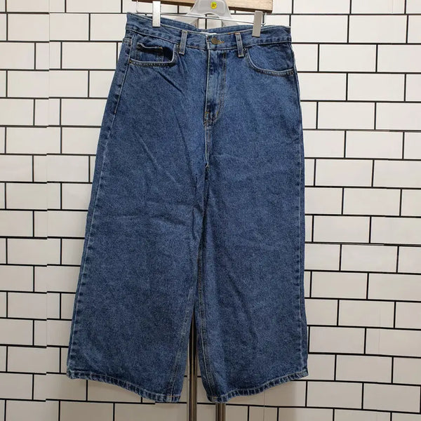 [BUNJANG] Blue Wide Pants / 노-97 청 와이드 팬츠