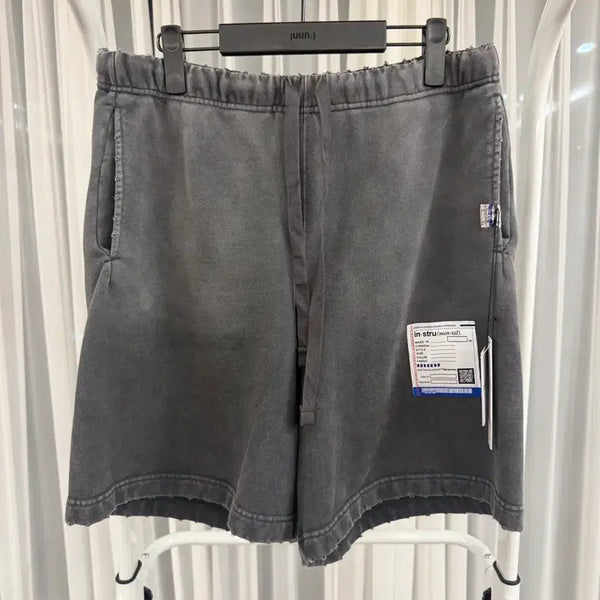 [BUNJANG] Mihara Yasuhiro Grey Washed Denim Shorts Size 46 / 미하라 야스히로 그레이 워싱 데님 쇼츠 46사이즈(30-32사이즈) 팝니다