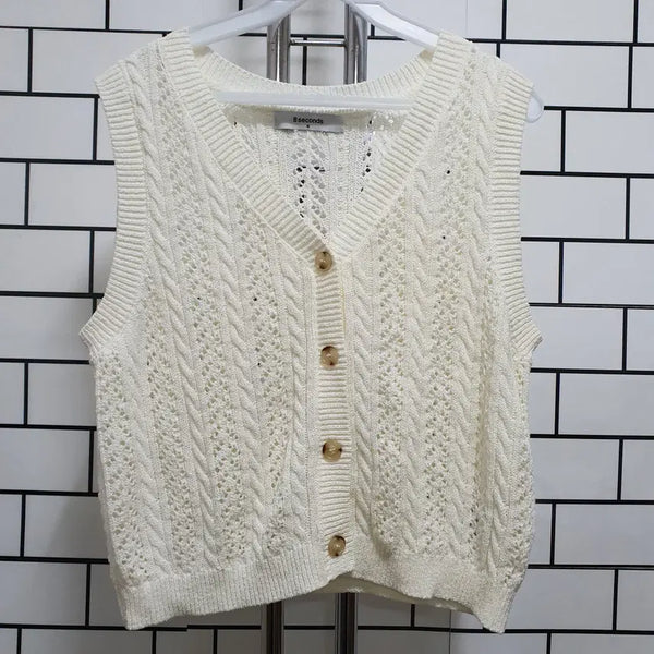 [BUNJANG] Eight Seconds Knit Vest / 노-101 에잇세컨즈 니트조끼