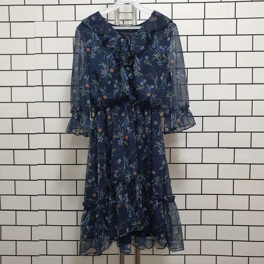 [BUNJANG] Chiffon Dress / 노-107 쉬폰 원피스