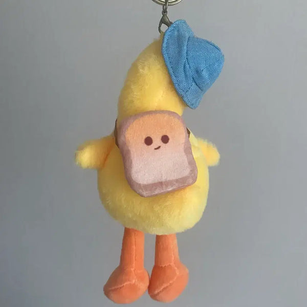 [BUNJANG] Waddling Duck Plush Keychain / 갸우뚱 오리 인형 키링