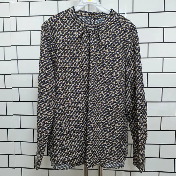 [BUNJANG] Long Sleeve Blouse / 노-121 긴팔 블라우스