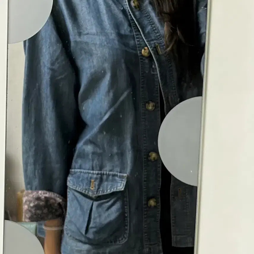 [BUNJANG] Denim Jacket (Mori Girl Style) / 데님 자켓(모리걸)