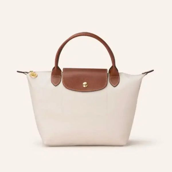 [BUNJANG] Longchamp Le Pliage Tote Bag Ivory Small / 롱샴 르 플리아쥬 토트백 아이보리 스몰