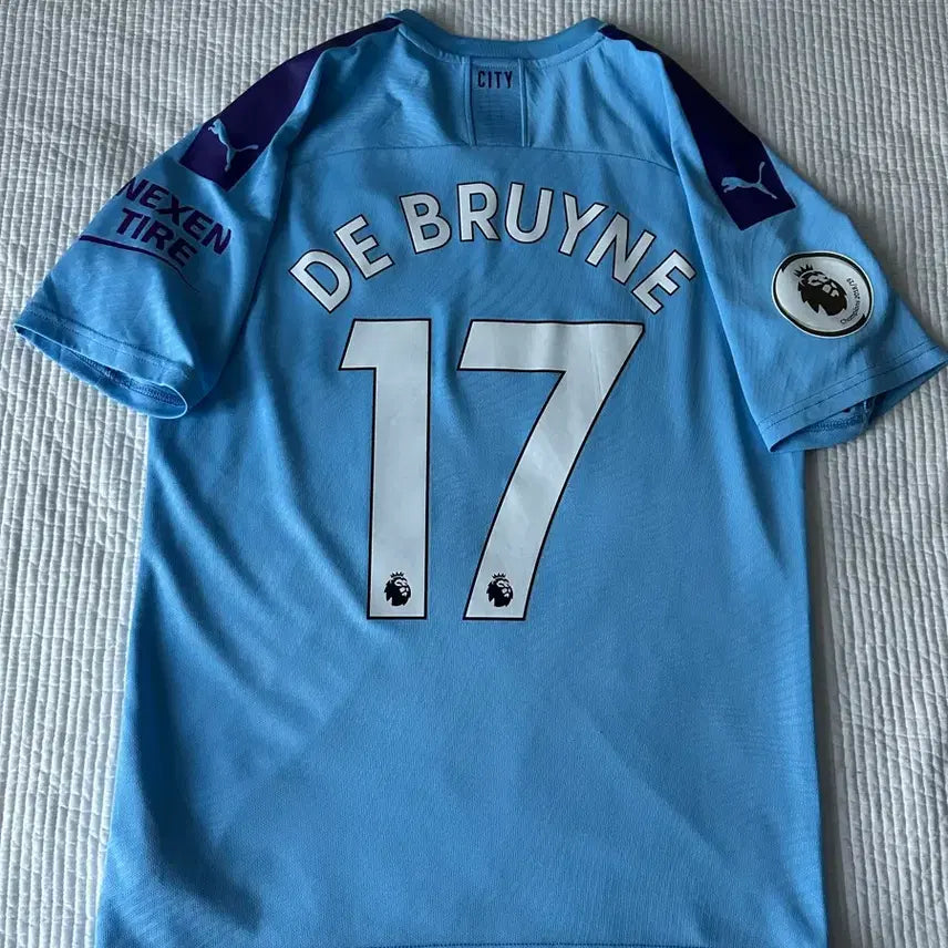 [BUNJANG] Manchester City 19/20 Home Kit - De Bruyne (Size M) / 맨시티 19/20 홈 유니폼 데브라이너