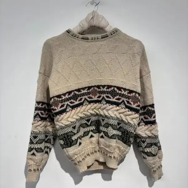 [BUNJANG] JPN SOVRANO Nordic Knit J1026 / JPN SOVRANO 노르딕 니트 J1026