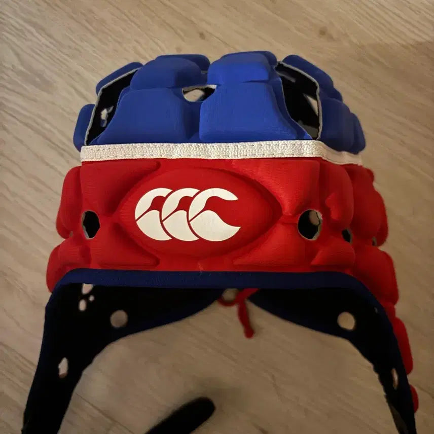 [BUNJANG] Canterbury Rugby Headgear Red/Blue / 캔버리 럭비 헤드기어 레드/블루