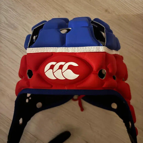[BUNJANG] Canterbury Rugby Headgear Red/Blue / 캔버리 럭비 헤드기어 레드/블루