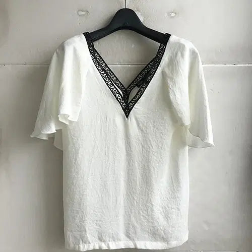 [BUNJANG] Maje Genuine Ivory Embroidered Blouse / 마쥬 정품 - 55/새거수준