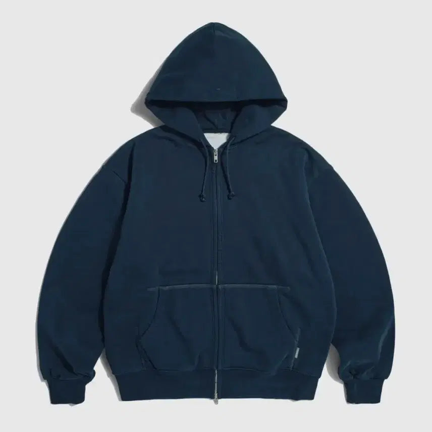 [BUNJANG] Espionage Navy Zip-Up Hoodie L / 에스피오나지 후드집업 네이비 L