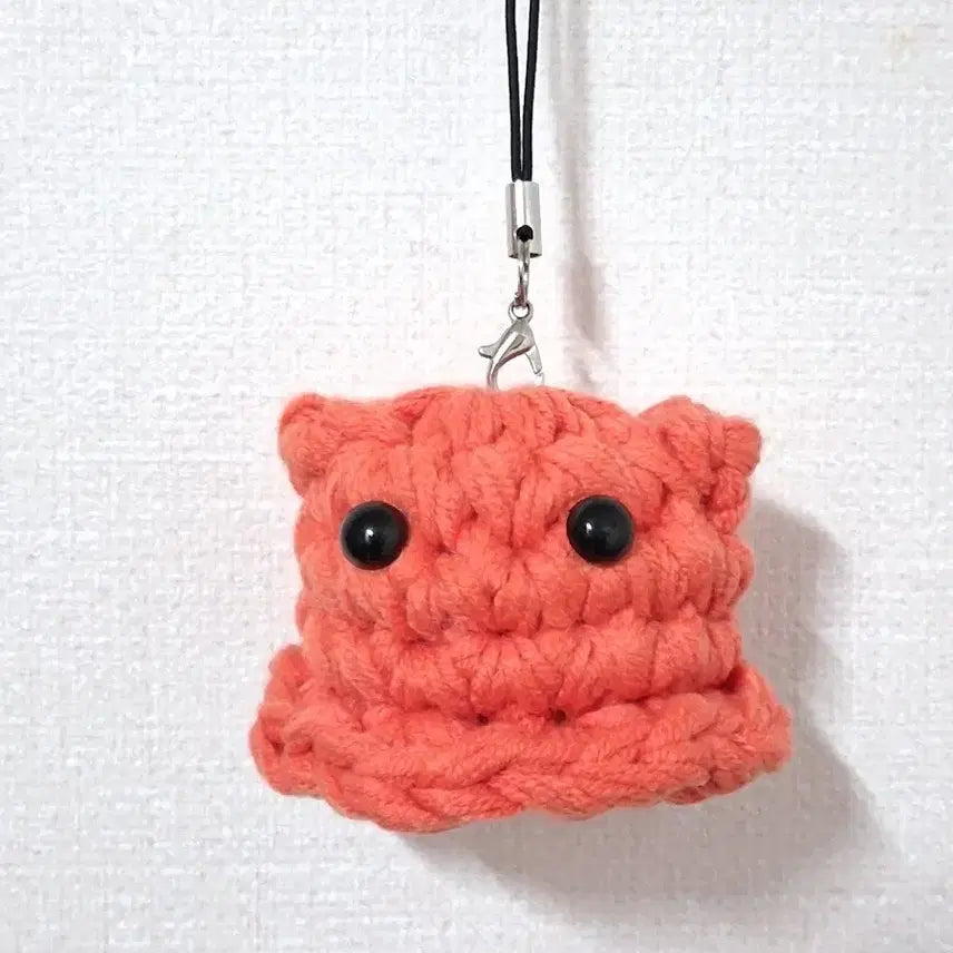 [BUNJANG] Hand-knitted Umu Octopus Plush Keychain / 뜨개질 우무 문어 인형 키링