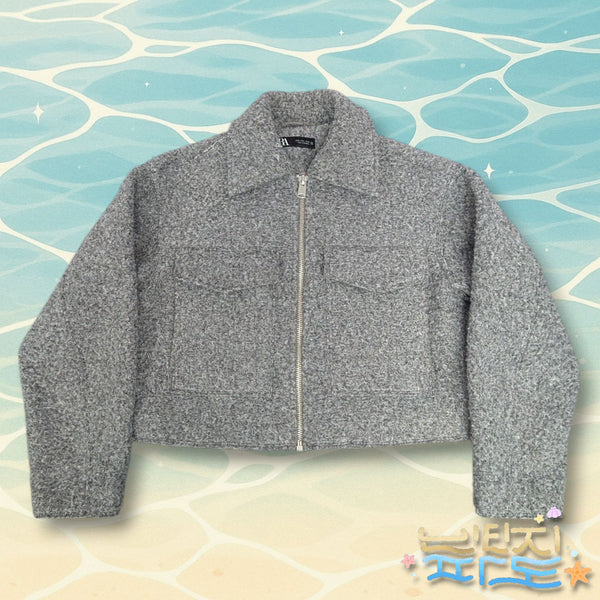 [BUNJANG] Zara Bouclé Cropped Jacket / S ZARA 자라 부클 크롭자켓