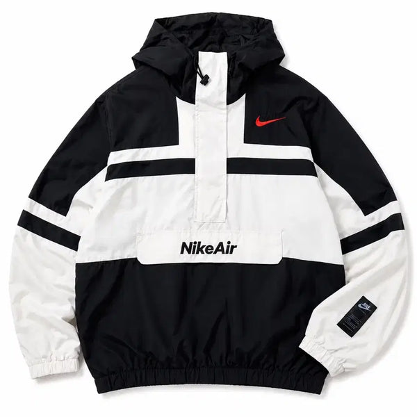 [BUNJANG] Nike Air Anorak Jacket Black/White / 나이키 에어 아노락 자켓 블랙/화이트