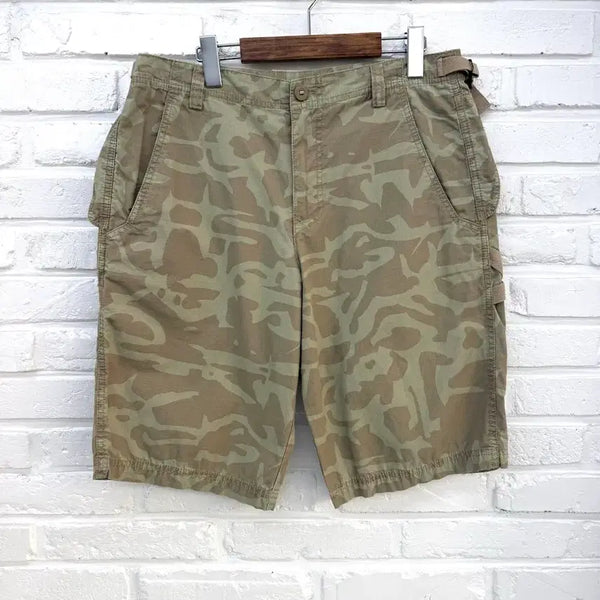[BUNJANG] Nike Camo Pattern Half Pants / 나이키 카모패턴 하프팬츠