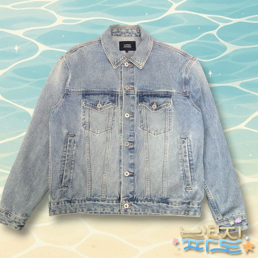 [BUNJANG] Musinsa Standard Trucker Denim Jacket L / L 무신사스탠다드 트러커 데님자켓