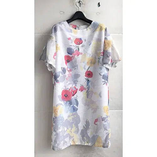 [BUNJANG] Korean Floral Print Summer Dress / 고급 국산 원피스 - 66/새거수준