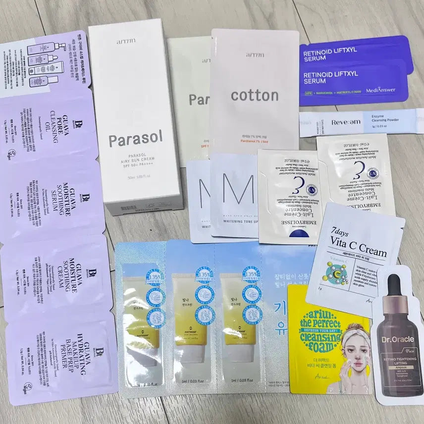 [BUNJANG] ARUN Parasol Airy Sun Cream Bundle Set / 일괄) 아른 파라솔 에어리 선크림 50ml +@