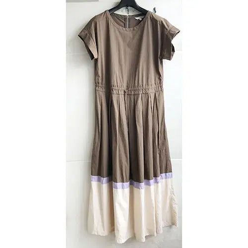 [BUNJANG] GGPX Casual Dress (Size M, Beige/Brown) / GGPX 정품/2020-통통66/새거수준