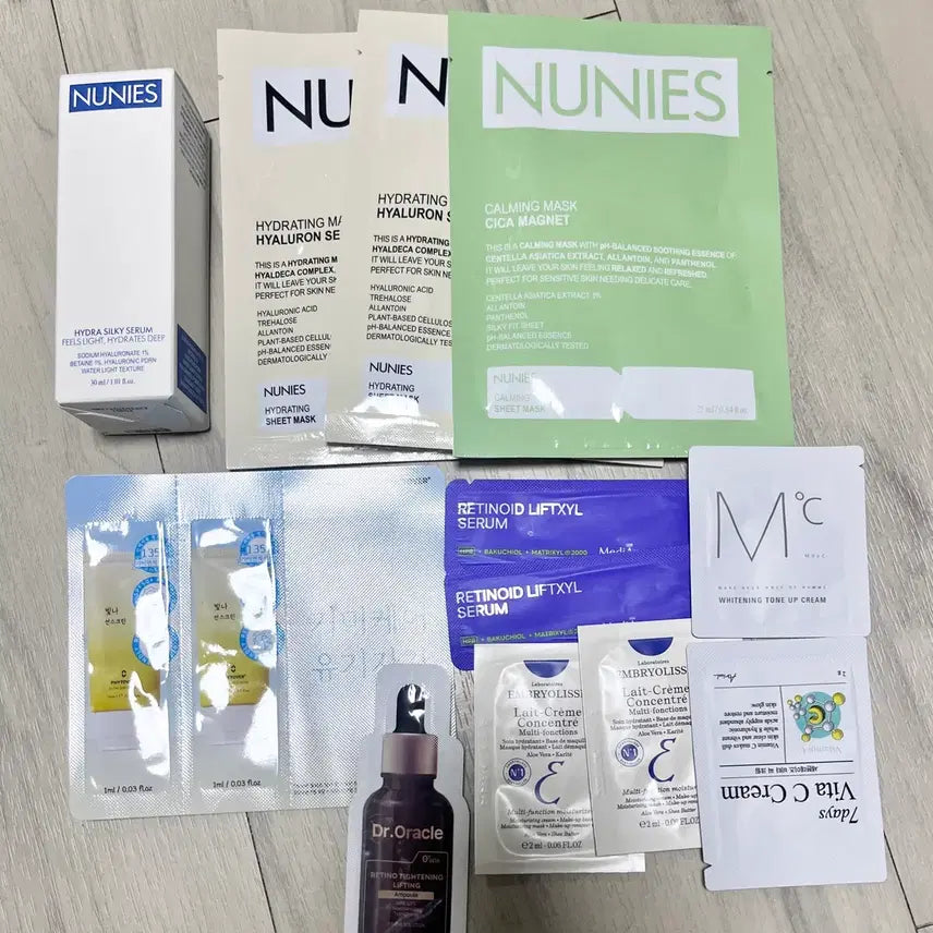 [BUNJANG] Newness Hydra Silky Serum 30ml & Mask Pack Bundle Set / 일괄) 뉴니스 하이드라 실키 세럼 30ml 마스크팩