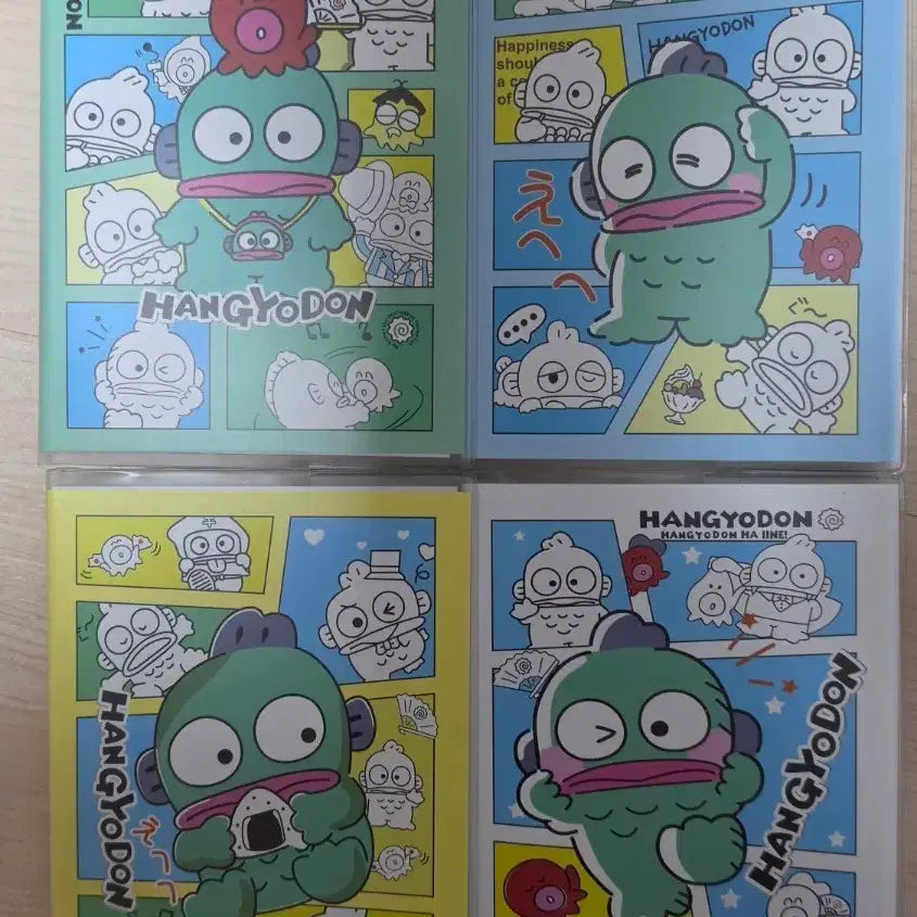 [BUNJANG] Hangyodon 4-Set Notebook New Product / 한교동  수첩 4종 세트 새상품