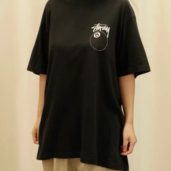 [BUNJANG] Stussy 8 Ball T-Shirt Black L / 스투시 8볼 반팔 티셔츠 블랙 L