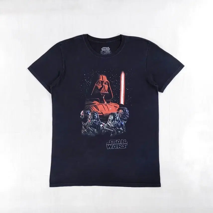 [BUNJANG] Star Wars Darth Vader Graphic T-Shirt Medium / 스타워즈 다스베이더 반팔 티셔츠 M