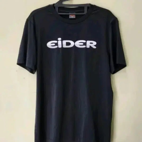 [BUNJANG] Eider Logo Print Short Sleeve T-Shirt Black / [95] EIDER 로고 프린트 반팔 티셔츠 블랙