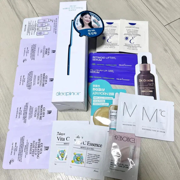 [BUNJANG] DPINOR Deep Water Boosting Essence Toner Bundle Set / 일괄) 디피노르 딥워터 부스팅 에센스 토너 190ml 스킨 +@