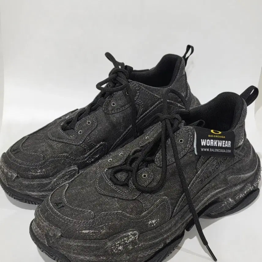 [BUNJANG] Balenciaga Triple S Canvas Sneakers / BALENCIAGA 발렌시아가 트리플 S 캔버스 스니커즈