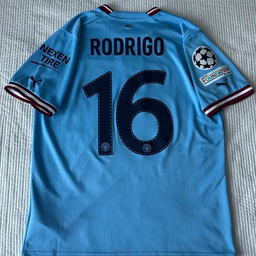 [BUNJANG] Manchester City 22/23 Home Jersey Rodri / 맨시티 22/23 홈 유니폼 로드리