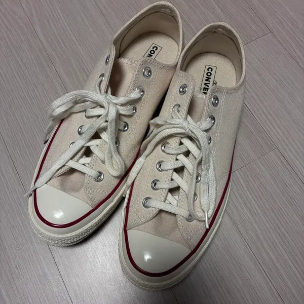 [BUNJANG] Converse Chuck 70 Parchment Sneakers / 컨버스 척70 파치먼트 270