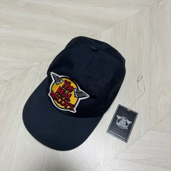 [BUNJANG] The Real McCoy's Logo Ball Cap Navy / 리얼맥코이 로고 볼캡 모자 네이비