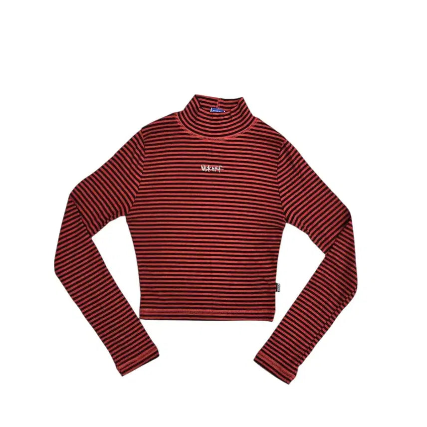 [BUNJANG] MISCHIF x BEAKER Turtleneck Cropped Top / MISCHIF x BEAKER 미스치프 x 비이커 터틀넥 크롭 탑