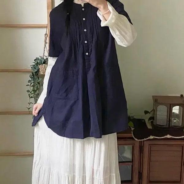 [BUNJANG] Vintage Mori Girl Style Layered Set / 빈티지 모리걸 스타일 세트 판매
