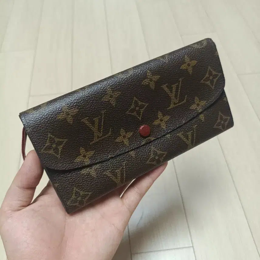 [BUNJANG] Louis Vuitton Monogram Emily Long Wallet / (정품)루이비통 모노그램 에밀리 여성 장지갑