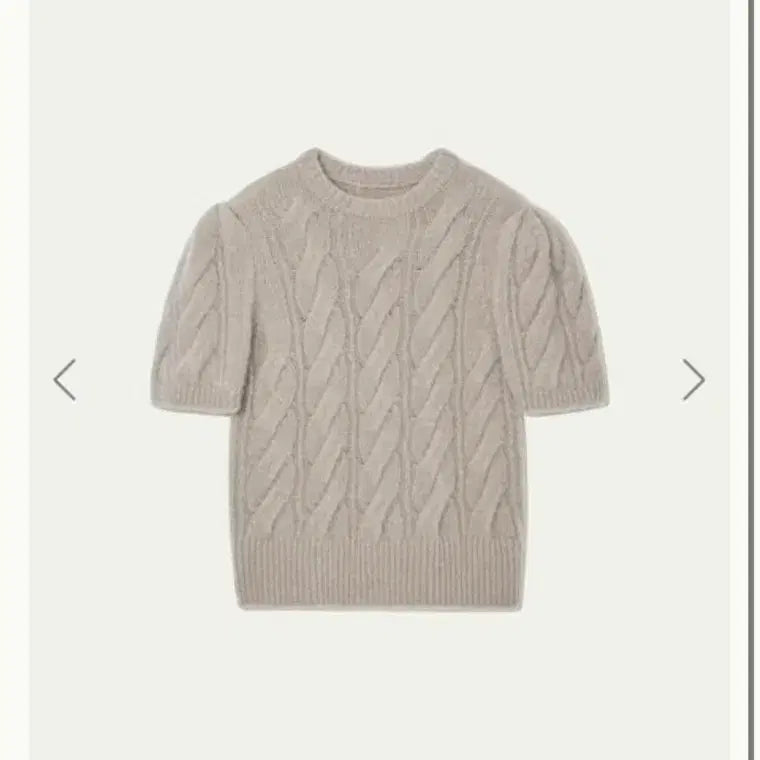 [BUNJANG] Kinder Salmon Lilly Half Knit Light Gray / 킨더살몬 릴리 하프니트 Lilly half knit