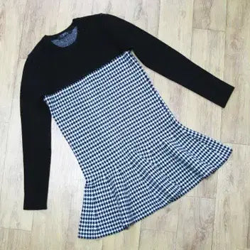 [BUNJANG] TOPTEN Peplum Knit Dress - Size 55 / 탑텐(TOPTEN) 페플럼 니트원피스 55 새상품