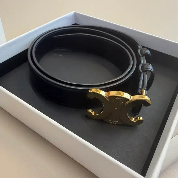 [BUNJANG] Celine Triomphe Belt Medium Size 75 / 셀린느벨트 정품 미디움75