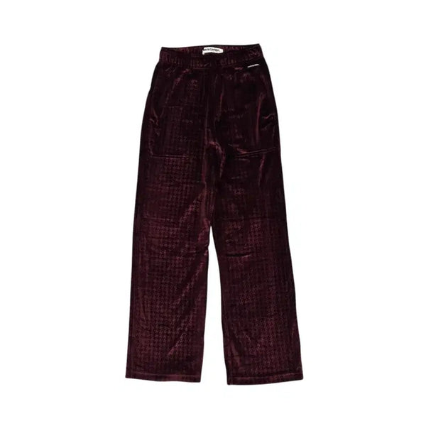 [BUNJANG] MSCHF 17FW Houndstooth Velvet Pants / MSCHF 미스치프 17fw 하운드투스 벨벳 벨루어 팬츠