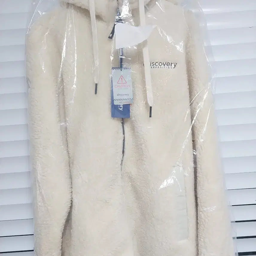 [BUNJANG] Discovery Expedition Fleece Zip-Up Hooded Jacket / 디스커버리 18만원택새옷  뽀글이자켓 후드점퍼 집업점퍼 플리스자켓