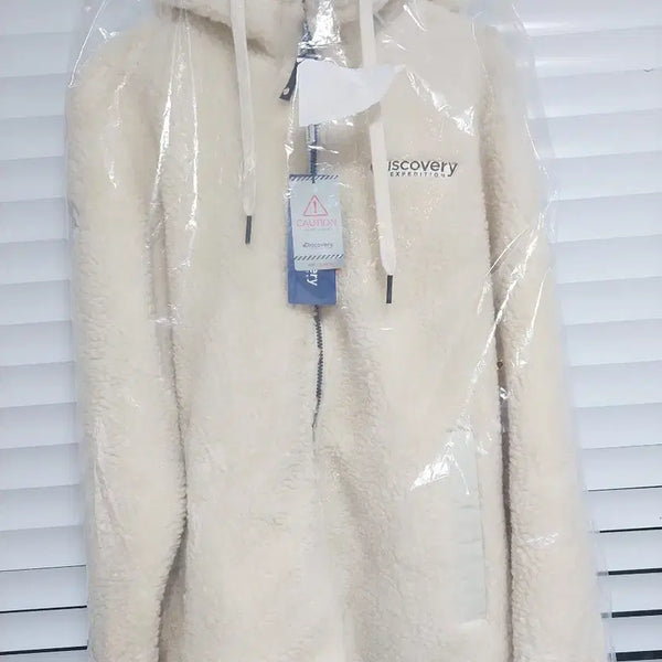 [BUNJANG] Discovery Expedition Fleece Zip-Up Hooded Jacket / 디스커버리 18만원택새옷  뽀글이자켓 후드점퍼 집업점퍼 플리스자켓