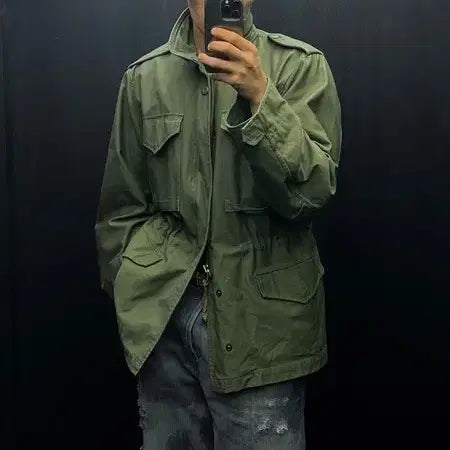 [BUNJANG] Alpha Industries M-65 Field Jacket / 알파 인더스트리 밀리터리 M-65자켓 s12413