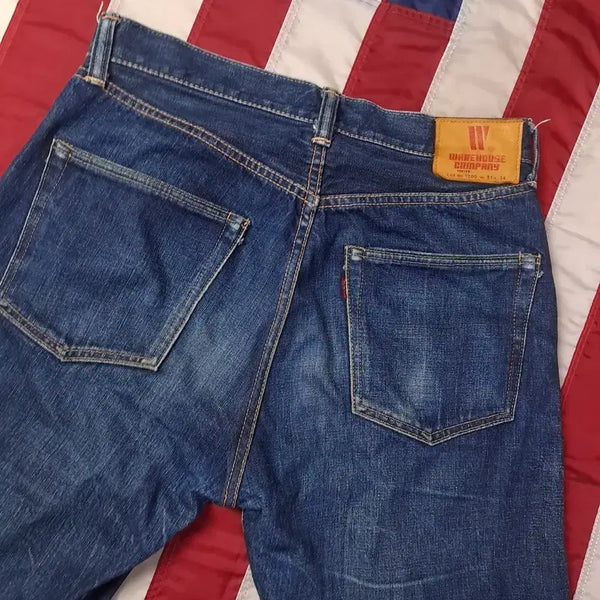 [BUNJANG] Original Warehouse Lot1000 Selvedge Denim Pants / 오리지날 웨어하우스 Lot1000 셀비지 데님팬츠