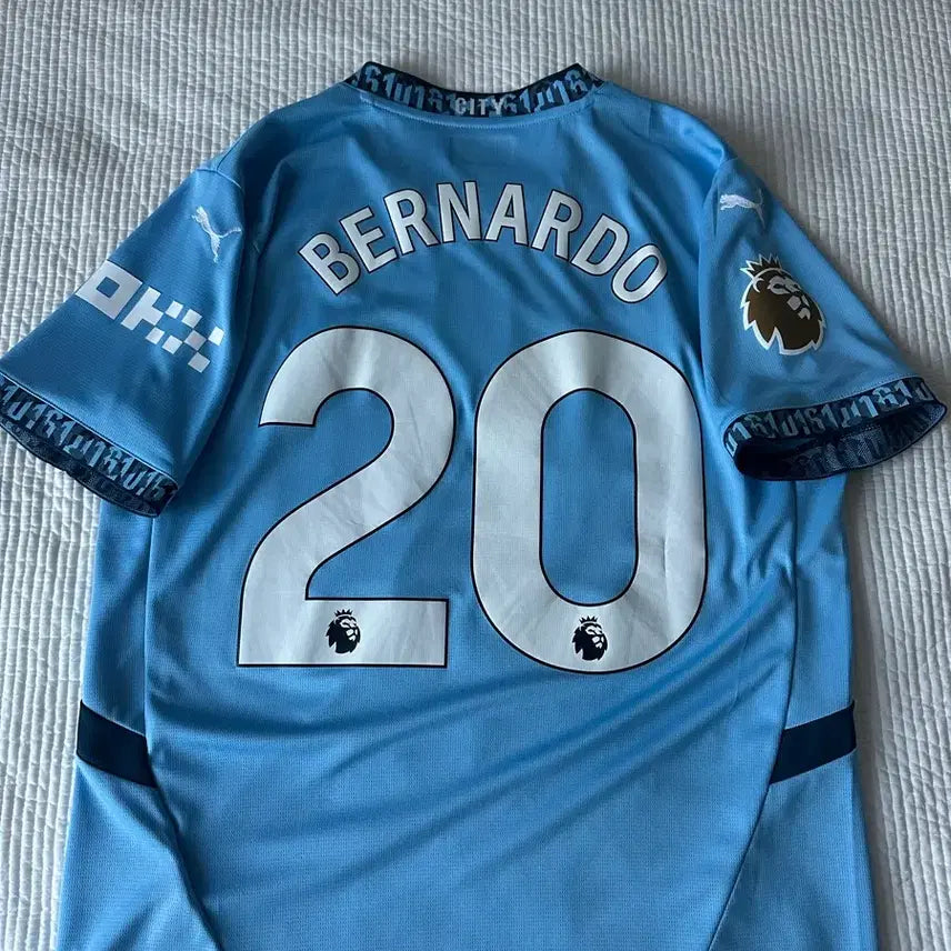 [BUNJANG] Manchester City 24/25 Home Jersey Bernardo Silva Size L / 맨시티 24/25 홈 유니폼 베르나르도실바